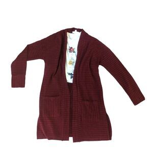 🛍️Maroon Long Sweater Size Large